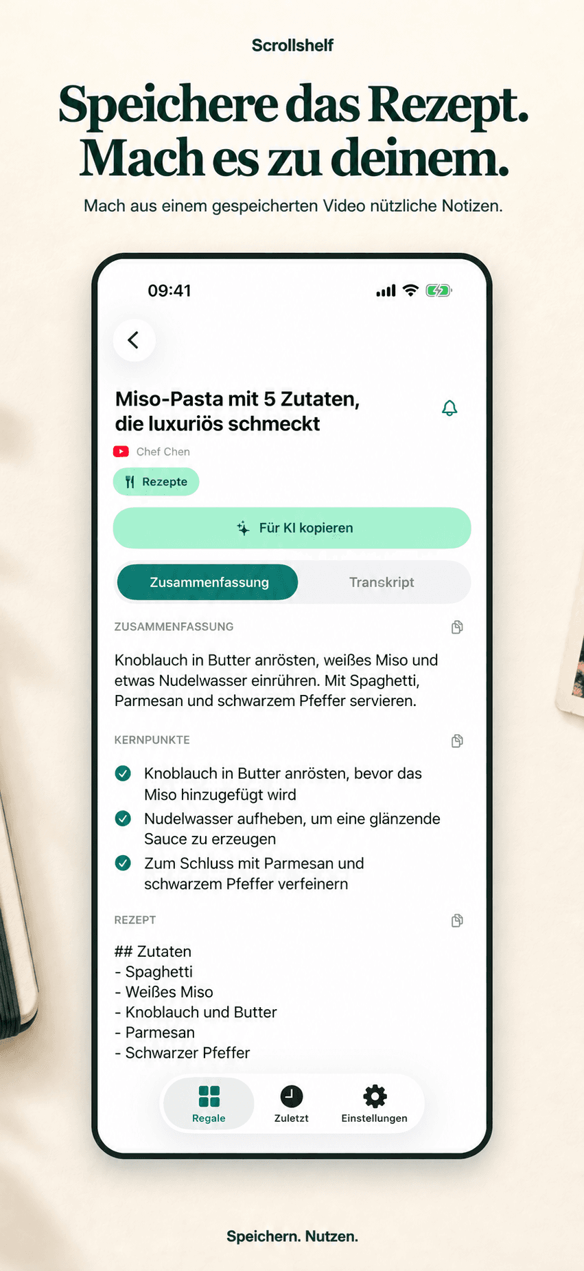 Rezepte zum Ausprobieren